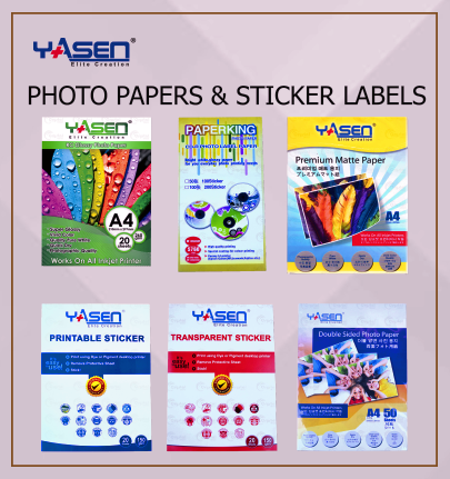 Yasen Label and Sticker - Crystal Image Paper Marketing Corp