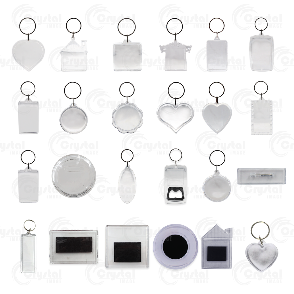 Photo insert discount keychain