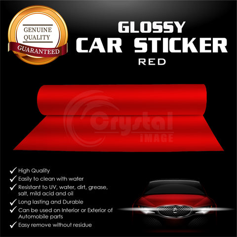 Glossy Car Sticker
