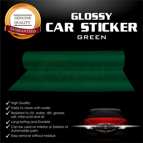 Glossy Car Sticker