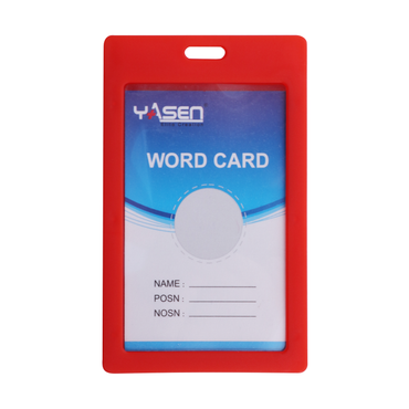 Yasen Plastic ID Card Holder Candy Color