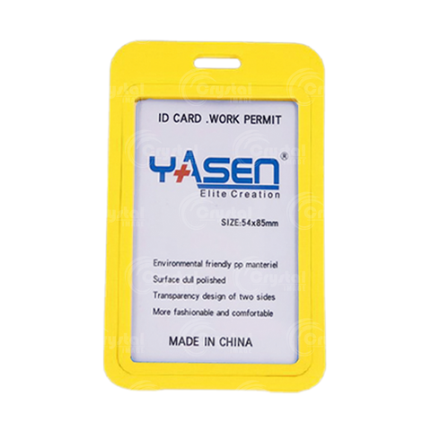Double Sided PP ID Card Holder
