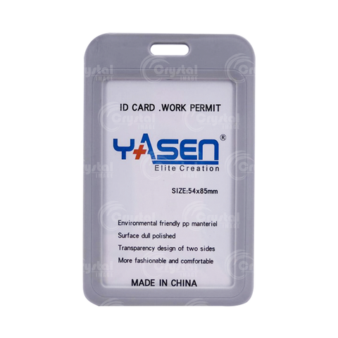 Double Sided PP ID Card Holder