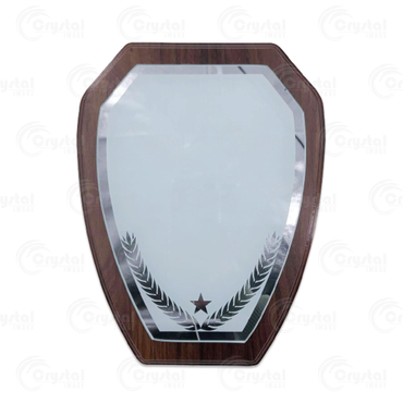 Crystal Plaque with Frame