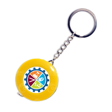 Tape Measure Keychain