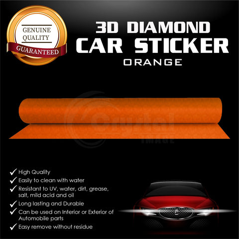 3D Vinyl Diamond Car Sticker - Crystal Image Paper Marketing Corp