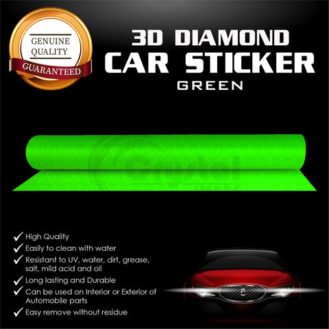 3D Vinyl Diamond Car Sticker - Crystal Image Paper Marketing Corp