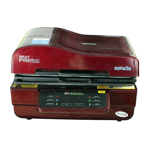 3D Sublimation Vacuum Heat Press Machine - Crystal Image Paper Marketing Corp