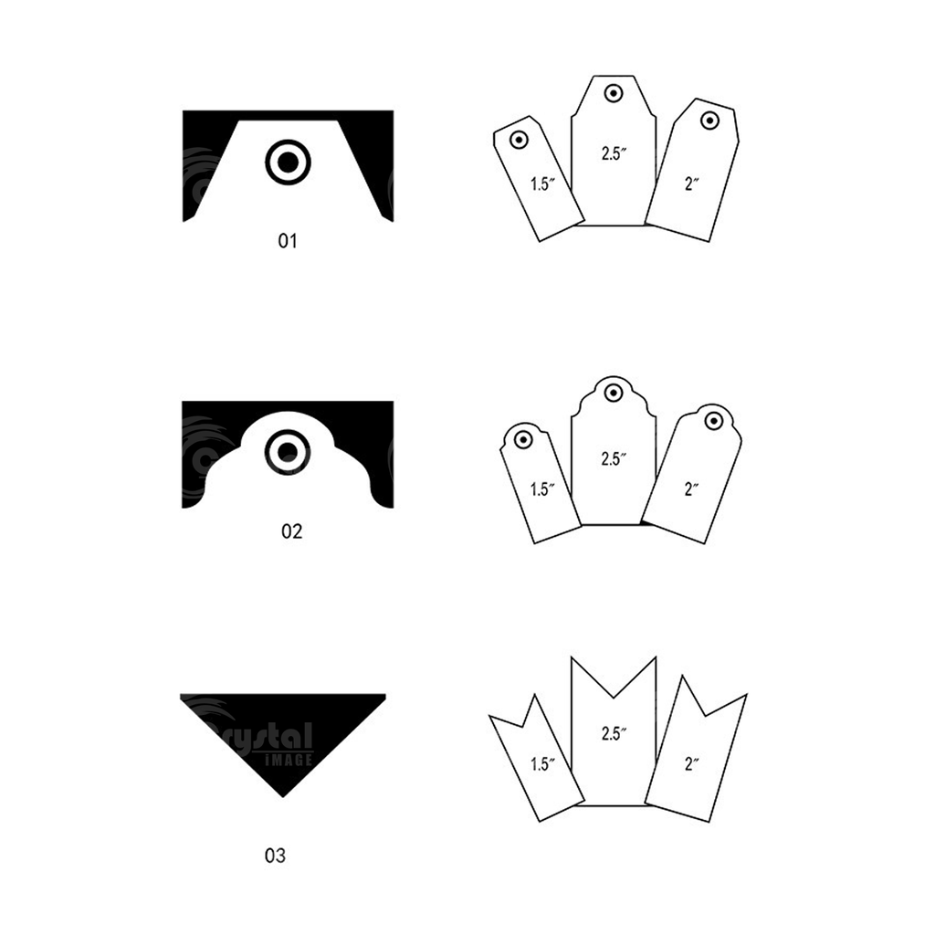 3 in 1 Tag Hole Puncher