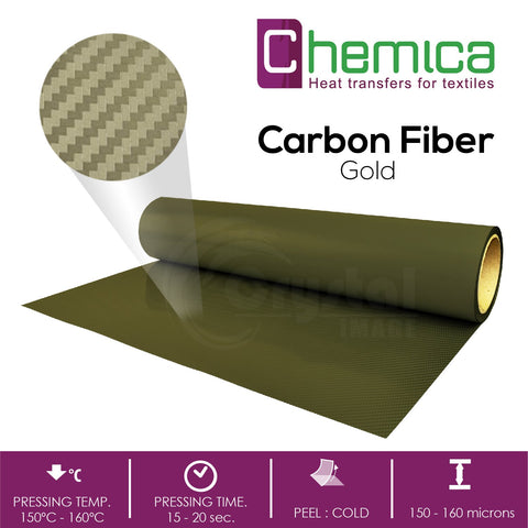 Chemica Heat Transfer Vinyl - Carbon Fiber - Crystal Image Paper Marketing Corp