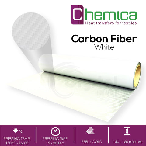 Chemica Heat Transfer Vinyl - Carbon Fiber - Crystal Image Paper Marketing Corp