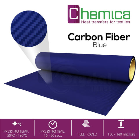 Chemica Heat Transfer Vinyl - Carbon Fiber - Crystal Image Paper Marketing Corp