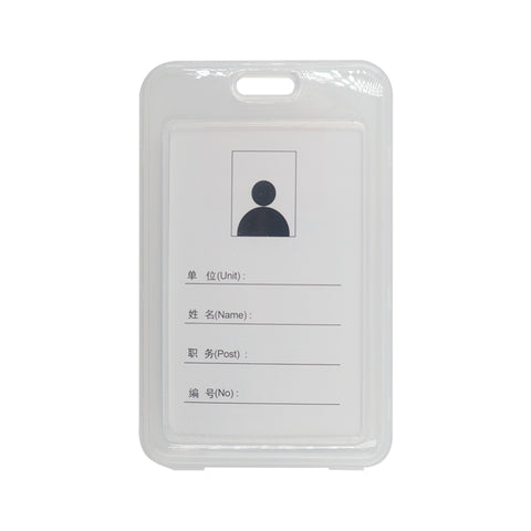 Plastic ID Card Holder