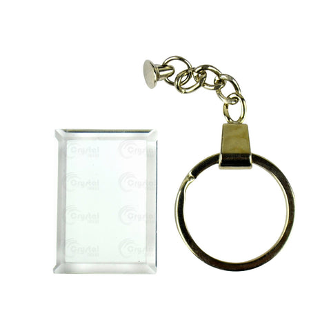 Crystal Keychain - Crystal Image Paper Marketing Corp