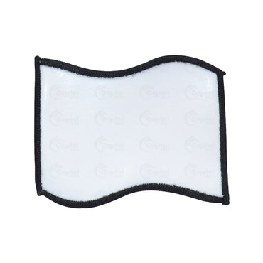 Flag Shaped Patch - Crystal Image Paper Marketing Corp