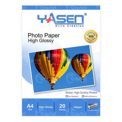 High Glossy Photopaper