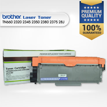 Laser Toner: Brother TN660/2320/2345/2350/2380/2375/28J