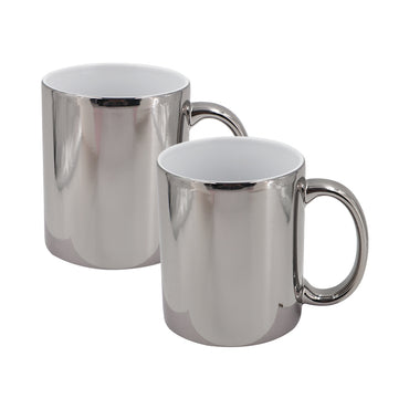 Uncoated Metallic Mug