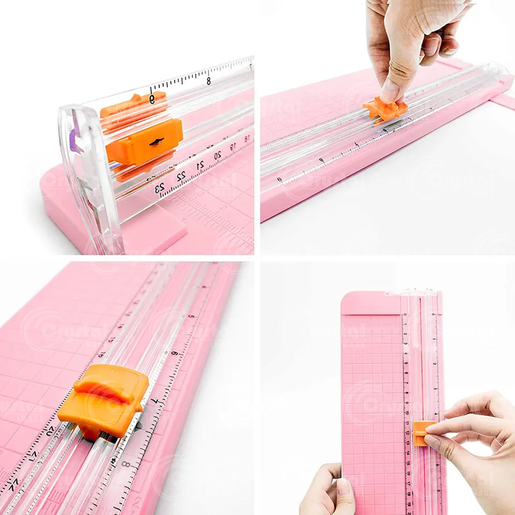 Plastic Paper Cutter with Ruler