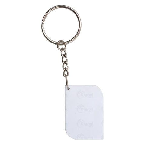 Sublimation Polymer Keychain