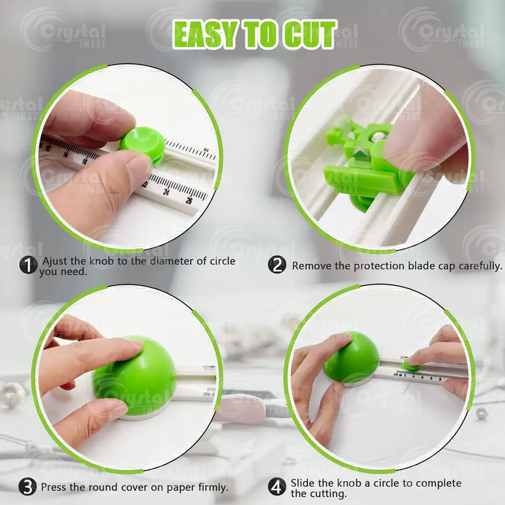 Round Cutting Patchwork Circle Cutter