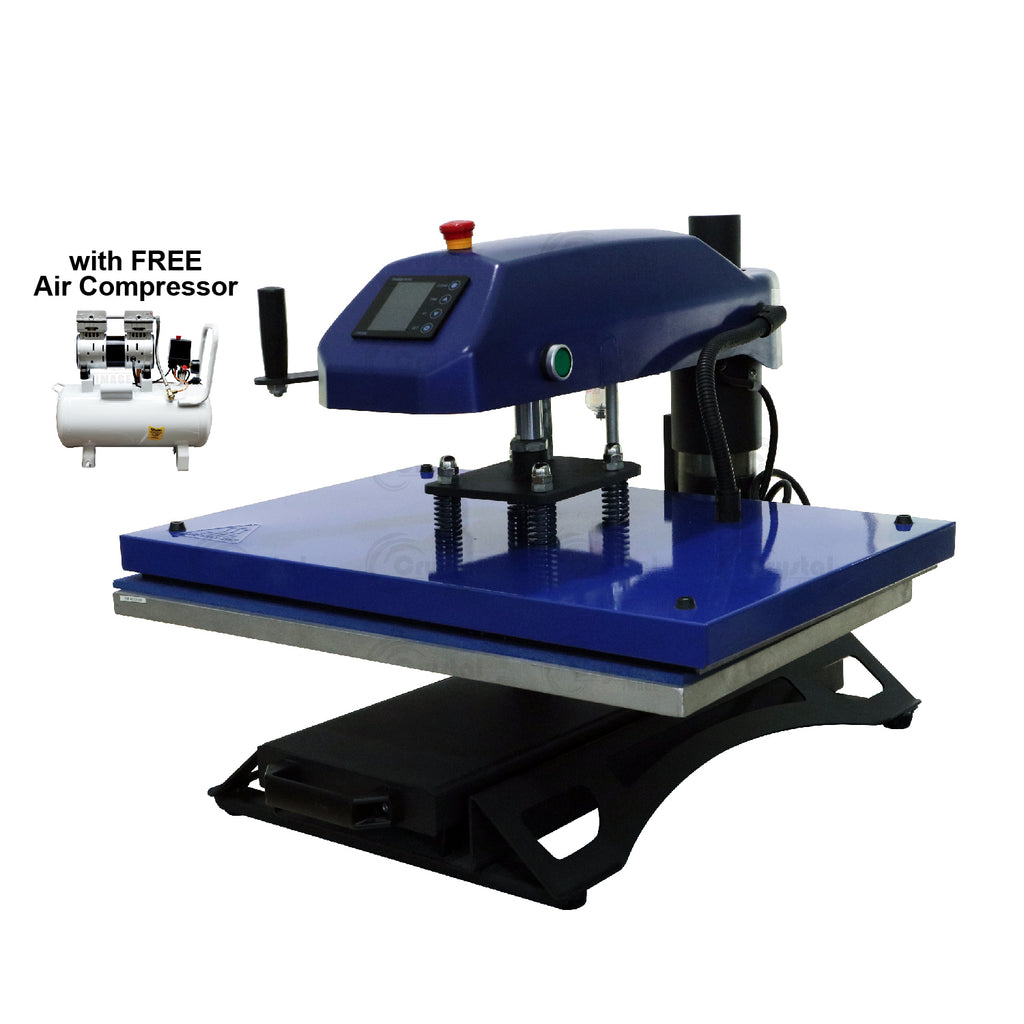 Sapphire® Swinger Air Heat Press Machine Crystal Image Paper Marketing Corp