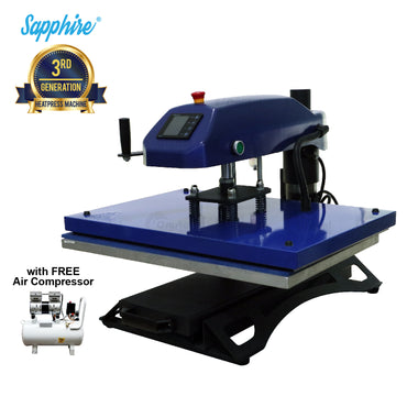 Sapphire Swinger AirMax Heat Press Machine