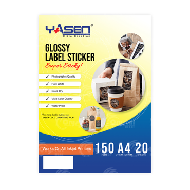 Yasen Label Sticker Glossy