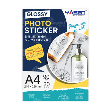 Yasen Glossy Photo Sticker