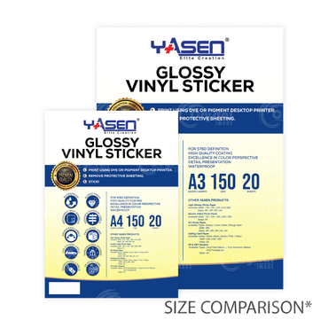 Yasen Glossy Vinyl Sticker