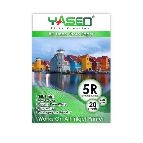 Yasen RC Linen Photopaper