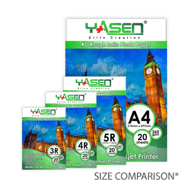 Yasen RC Rough Satin Photopaper