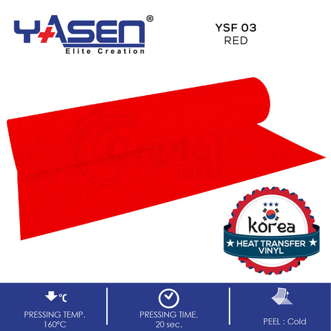 Yasen Korea Heat Transfer Vinyl - YSF (Gamuza)