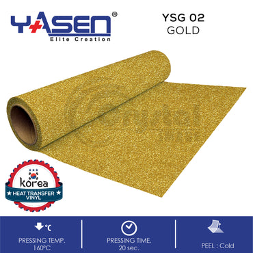 Yasen Korea Heat Transfer Vinyl - YSG (Glitter)