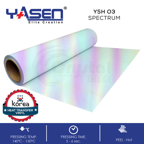 Yasen Korea Heat Transfer Vinyl - YSH (Hologram)
