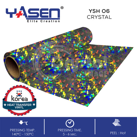 Yasen Korea Heat Transfer Vinyl - YSH (Hologram)