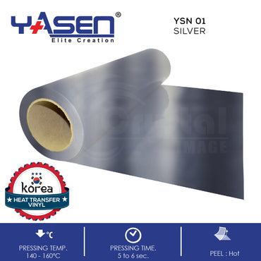 Yasen Korea Heat Transfer Vinyl YSN (Soft Metallic)