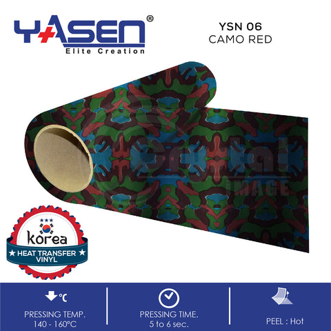 Yasen Korea Heat Transfer Vinyl YSN (Soft Metallic)