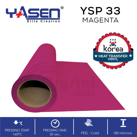 Yasen Korea Heat Transfer Vinyl - YSP (PVC)